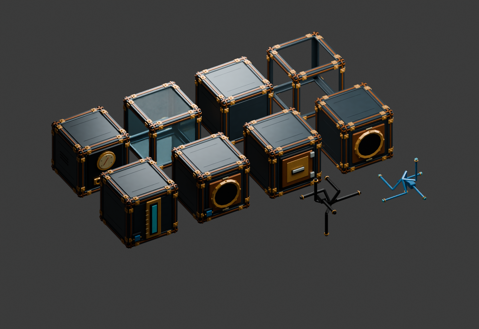 Rivet Reach multiblock tank stacks shown in their current visual form, the same system the tanks guide walks through